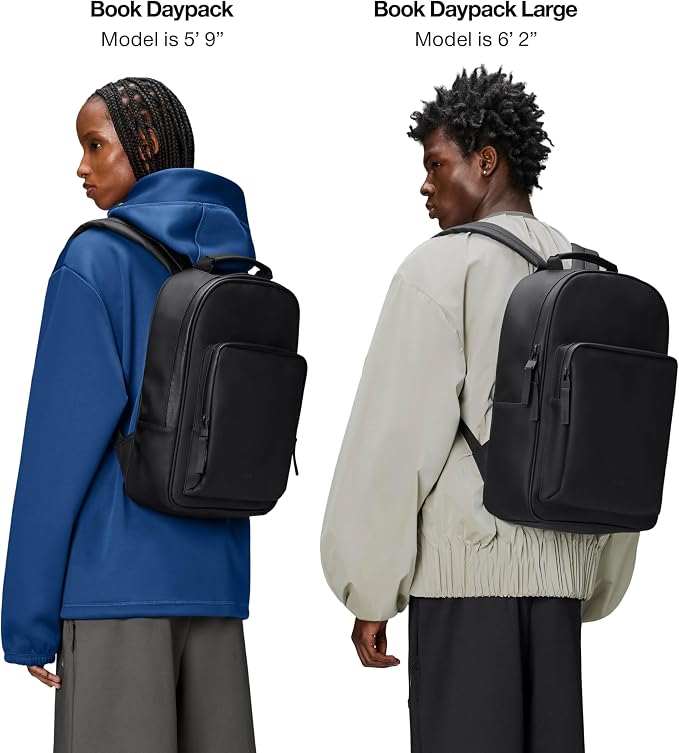 RAINS Large Book Daypack, Laptop Bag, Waterproof, 2 Year Warranty - Image 5