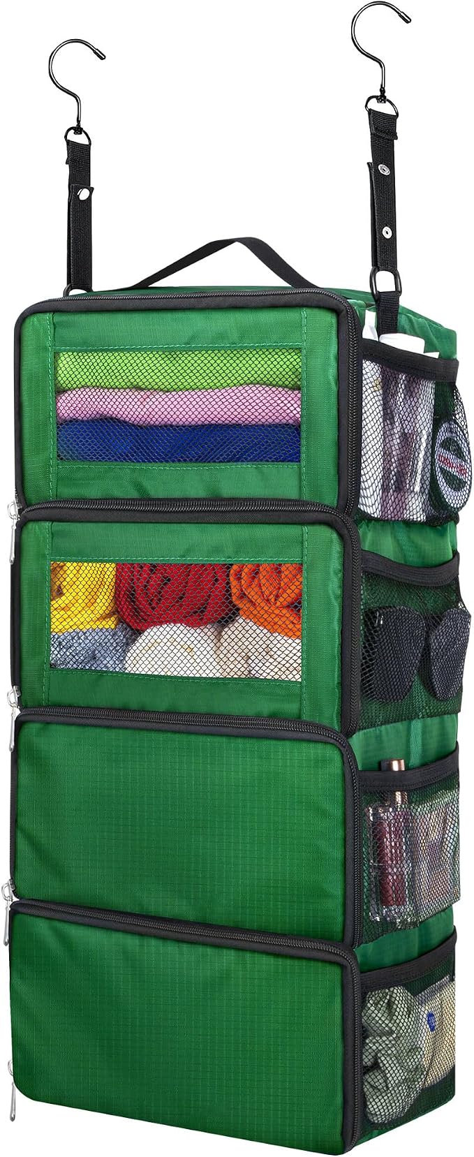 Hanging Travel Organizer, Carry on Luggage Suitcase Organizer, Travel by MIAOJIE