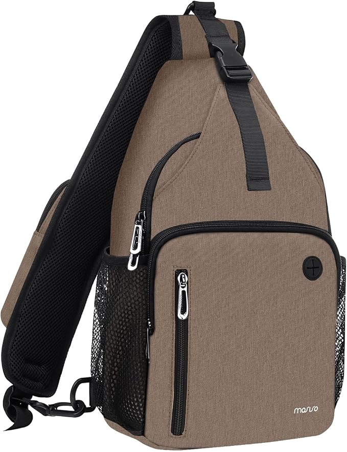 MOSISO Sling Backpack Bag, Crossbody Shoulder Bag Travel Hiking Daypack Chest by MOSISO