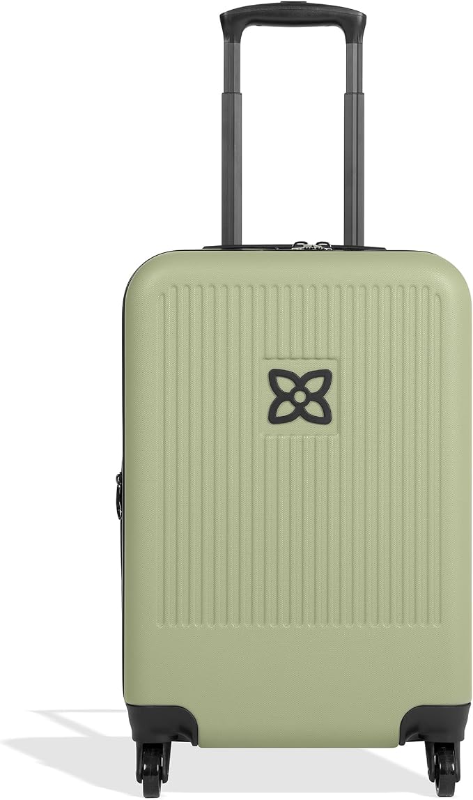 Sherpani Meridian, 22 Inch Carry On Luggage Airline Approved, Rolling Hardside by SHERPANI