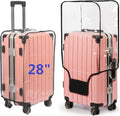 FABWAY Clear PVC Suitcase Cover by FABULWAY