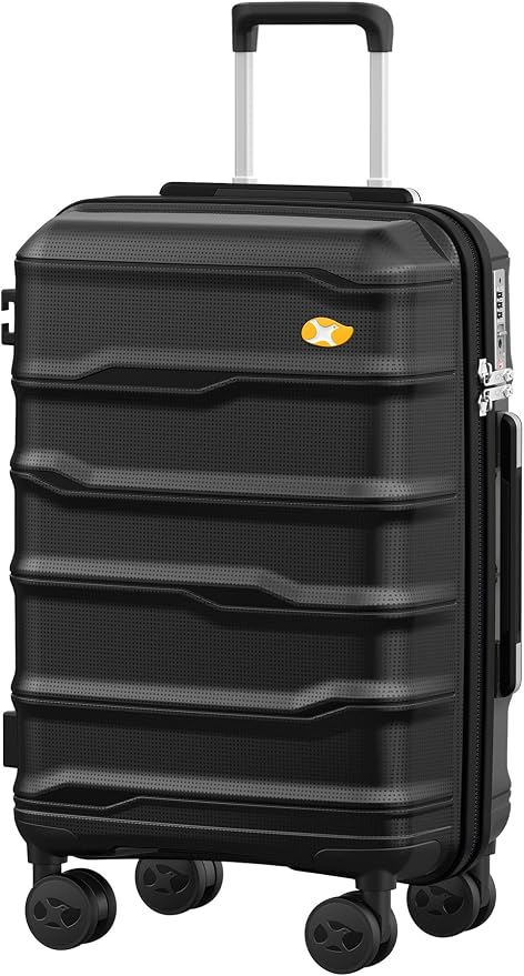 Carry On Luggage 22x14x9 Airline Approved, 20 Inch Ultra Lightweight Hardshell by MGOB