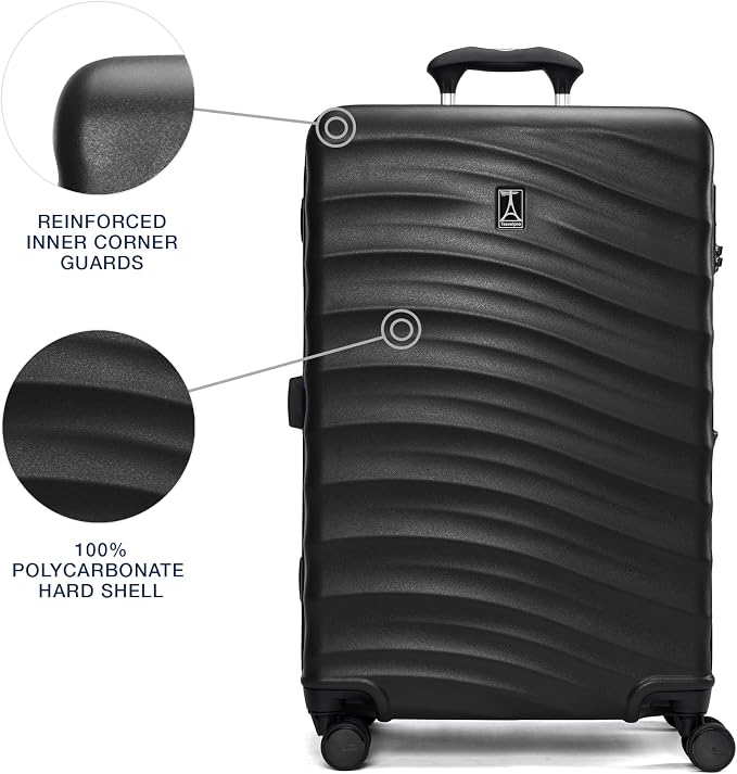 Travelpro Maxlite Air V2 Hardside Expandable Checked Luggage, 8 Spinner Wheels - Image 3