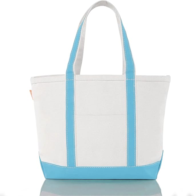 CB STATION Medium Classic Canvas Tote Bag by CBSTATION