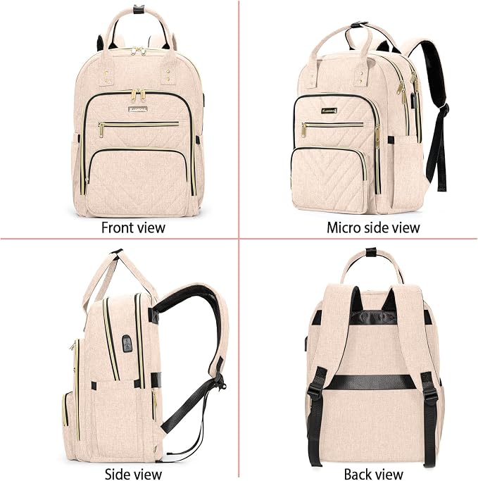 Laptop Backpack for Women, High School Bookbag for Girls - Image 6