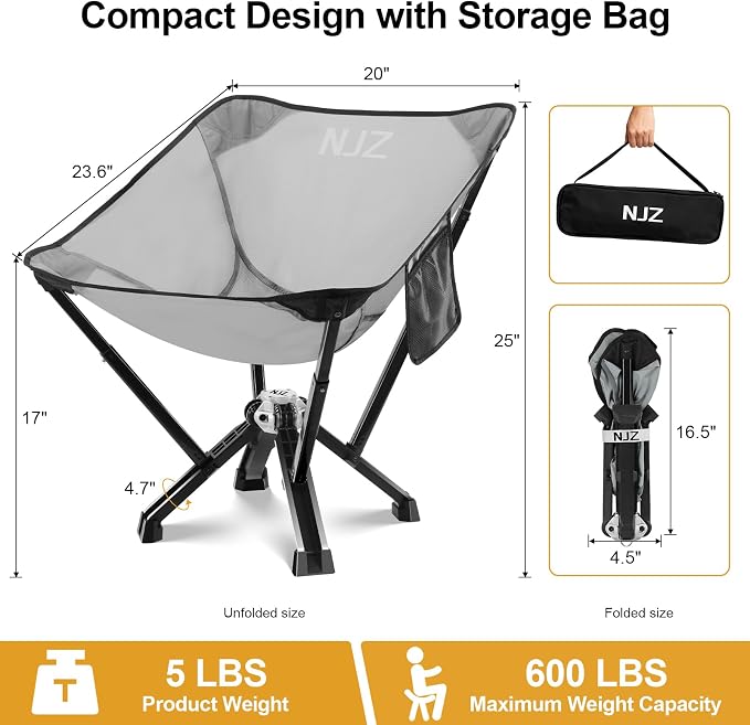 Folding Camping Chairs - Image 2