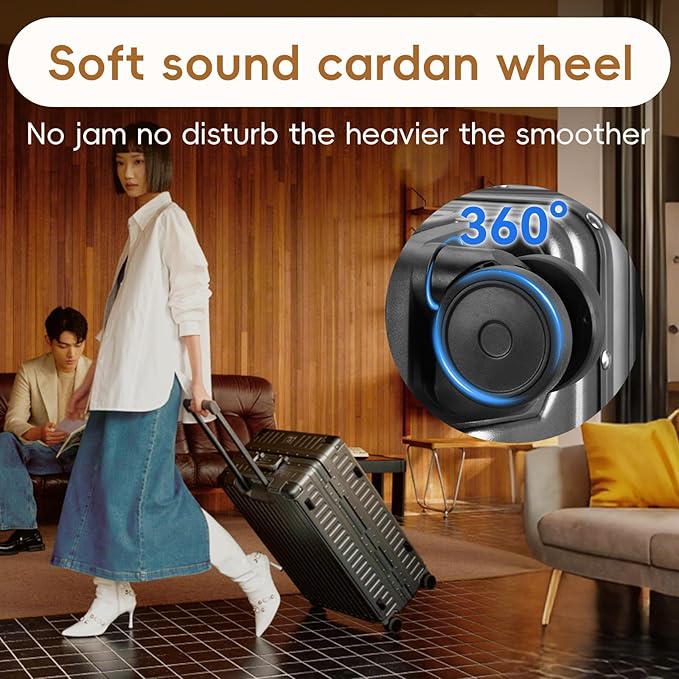ROAMING Zipperless Luggage 24 Inch - Image 2