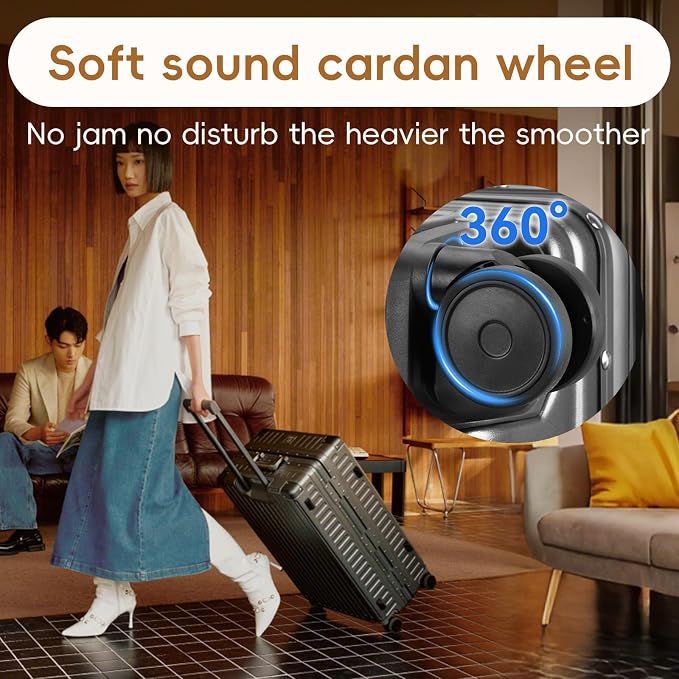 ROAMING Zipperless Luggage Airline Approved - Image 2
