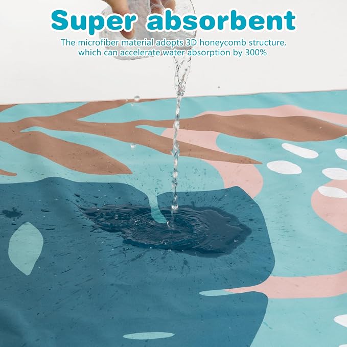 PY SUPER MODE 2 Pack Beach Towel - Image 5