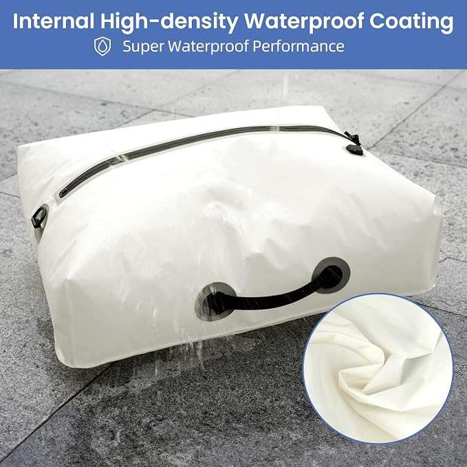 BAGAIL TPU Vacuum Bag for Travel, Reusable Compression Bag - Image 6