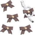 SenseAGE 5 Pack Cord Organizer, Bow Cord Keeper, Cable Organizer USB holder by SenseAGE