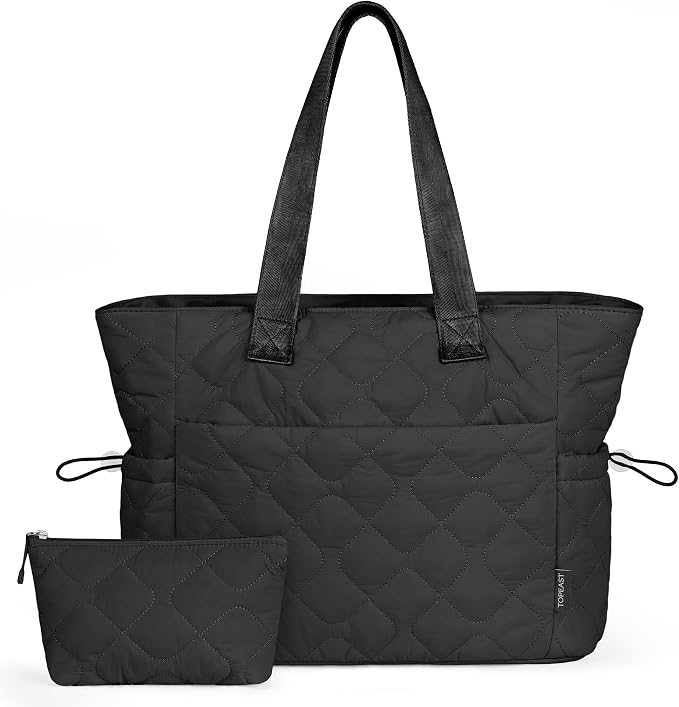 TOPEAST Tote Bag for Women, Large Puffer Tote Bag - Image 9