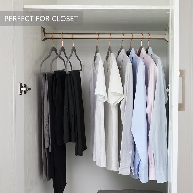 MIZGI Premium Velvet Hangers Heavy Duty - Image 7