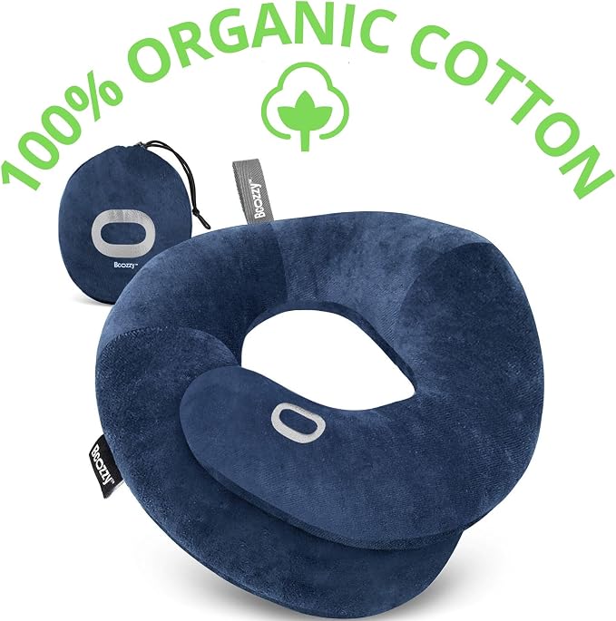 BCOZZY Organic Cotton Double Support Neck Pillow - Image 2