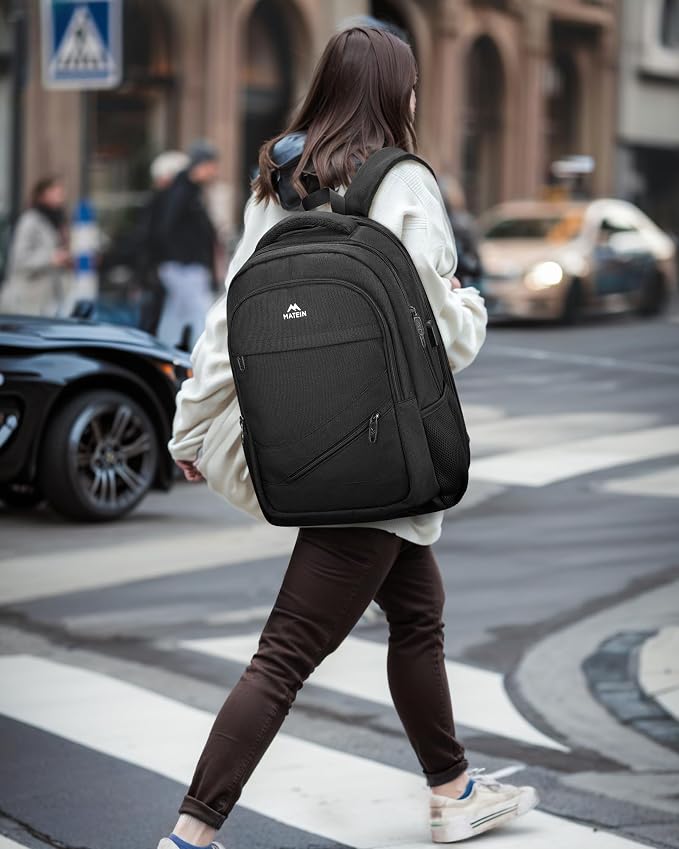 MATEIN 18.4 Inch Laptop School Backpack 50 L, Extra Large Anti Theft Carryon - Image 7
