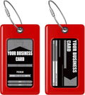 Luggage Tags Business Card Holder by TUFFTAAG by ProudGuy
