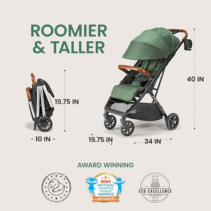 Bombi Bēbee V2 Lightweight Baby Stroller - Image 4