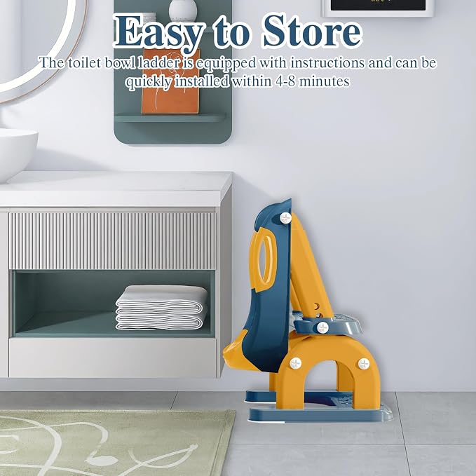Potty Training Seat for Toddlers, Adjustable Height 2-in-1 Potty Training - Image 6