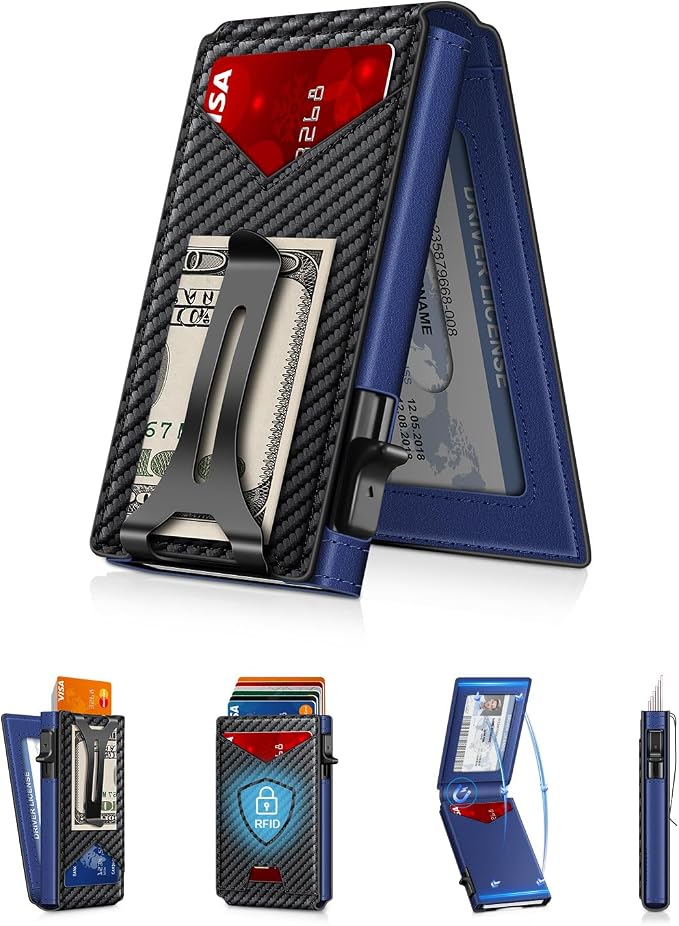 Wallet for Men RFID Wallet by GHUKY