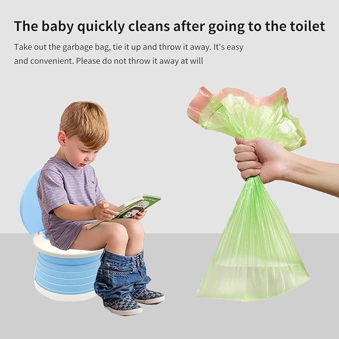 Travel Potty for Toddler, Portable and Foldable Toilet, Apply to Seat Emergency - Image 3