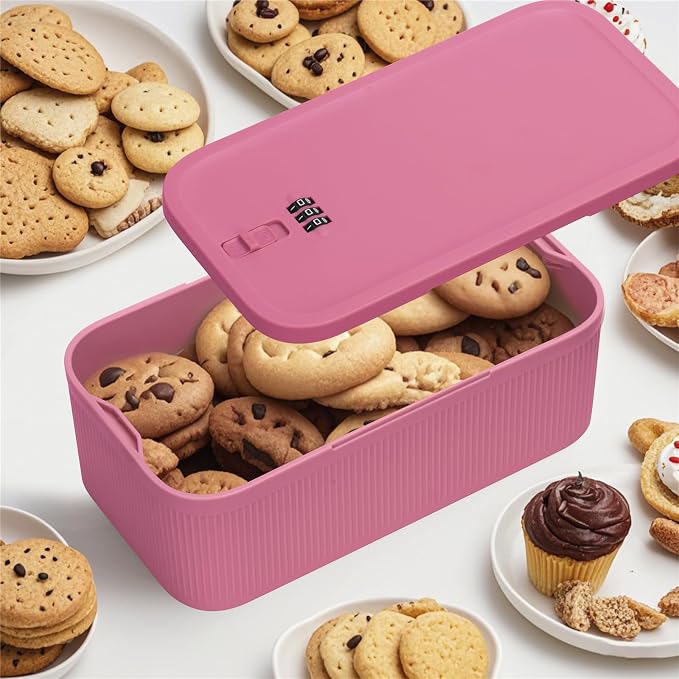 Sanidika Lockable Storage Box, Locking Medicine Box, Cell Phone Locked Jail - Image 4