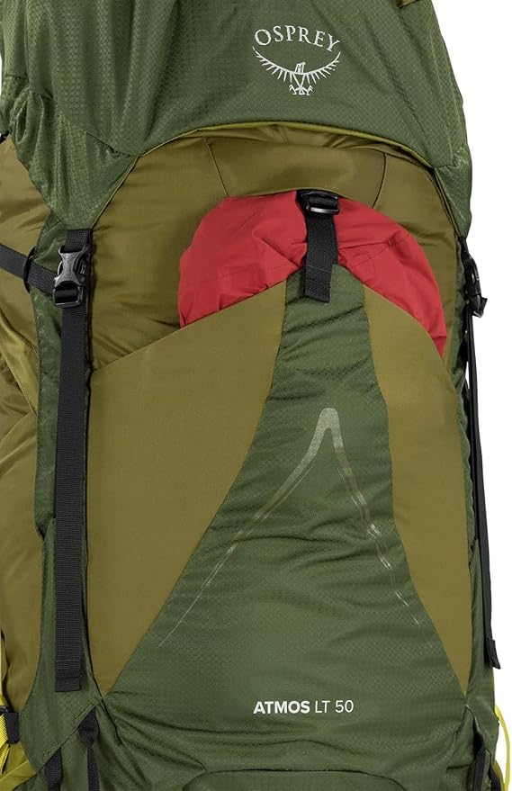 Osprey Atmos AG LT 50L Men's Backpacking Backpack, Night Shift/Scoria Blue - Image 11
