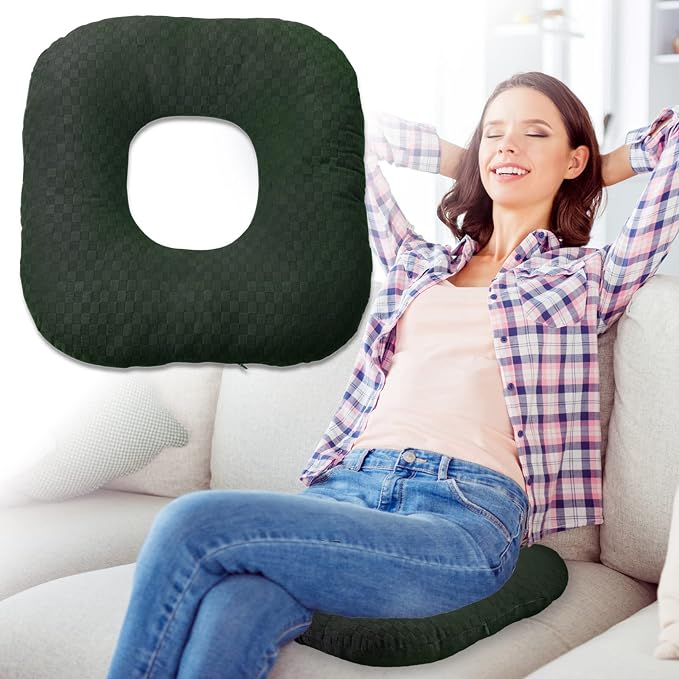 Stuffed Donut Pillow Seat Cushion | by Vinban