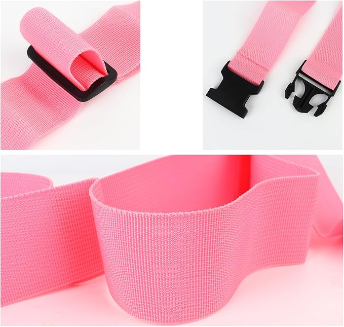 4Pcs Luggage Straps for Suitcase Travel Accessories TSA Approved, 80In Long - Image 2