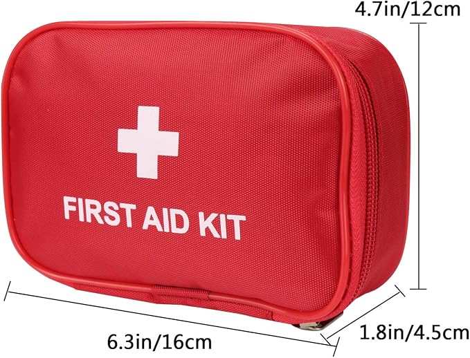 AOUTACC 6 Pack Empty First Aid Kit Bag, Lightweight Empty First Aid Bag - Image 3