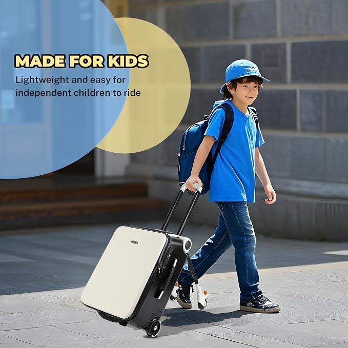 FAHKNS Ride on Suitcase luggage - Image 5