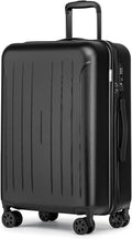 KYME Suitcase Hardshell With Double Spinner Wheels, PC+ABS TSA Lock Travel by KYME
