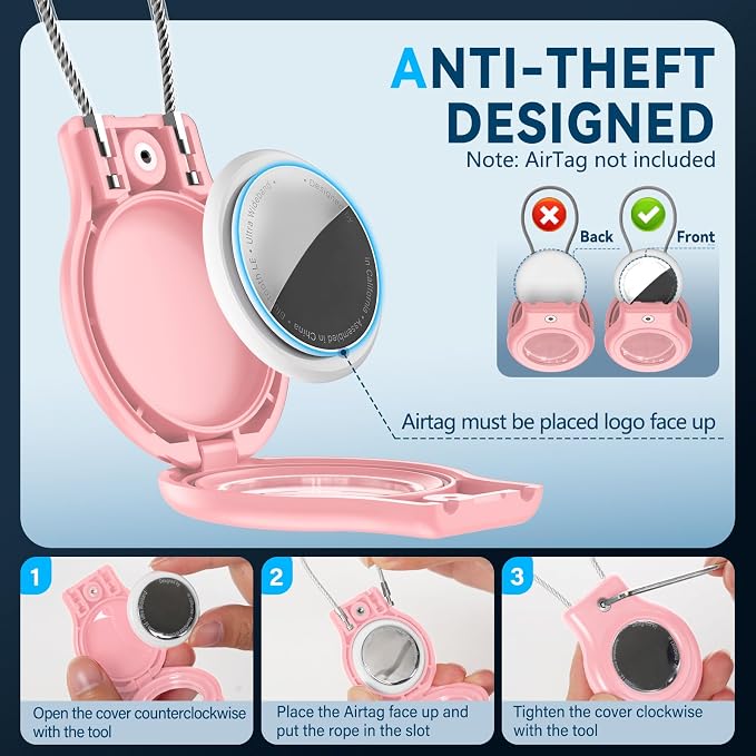 Waterproof Airtag Holder, Airtag Case - Image 3