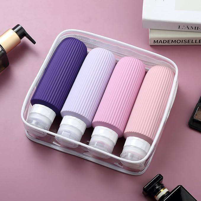 Travel Bottles for Toiletries, Large 6oz Travel Size Containers, BPA Free Leak - Image 7