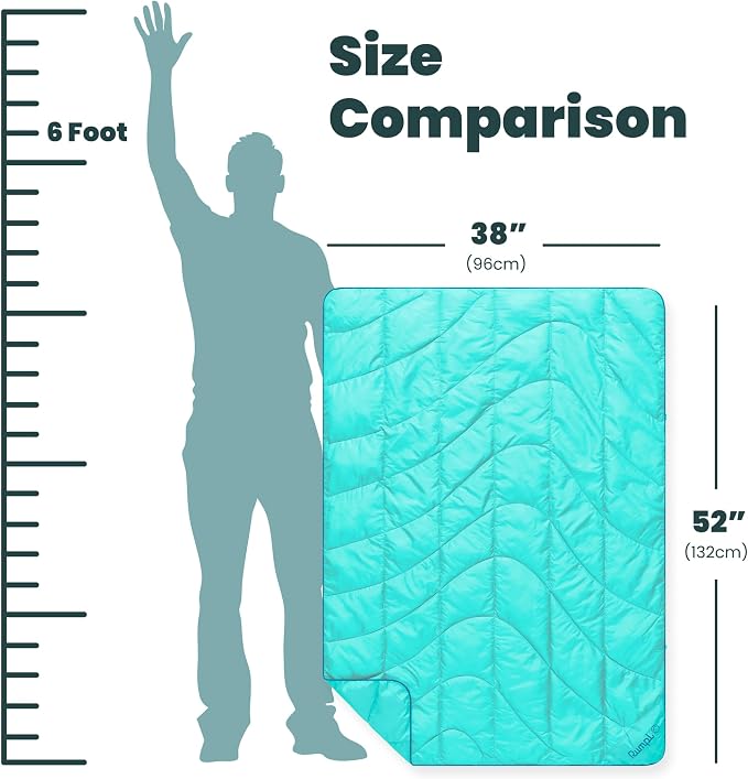 Rumpl Travel Puffy Blanket, Ultra-Packable Travel-Size Warmth and Comfort - Image 8
