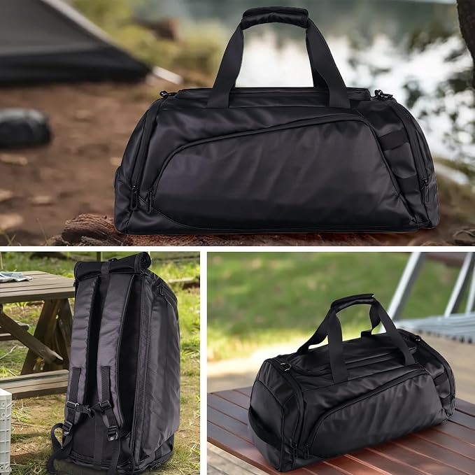 Duffle Bag for Travel, Carry on Gym Bag for Men, Waterproof Sport Bags - Image 9