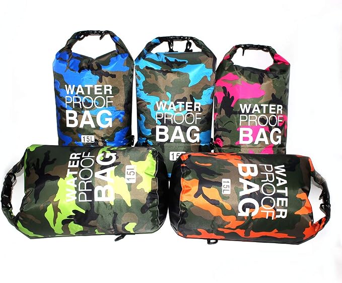 Waterproof Dry Bag 2L/5L/10L/15L/20L/30L, Roll Top Sack Keeps Gear Dry - Image 2