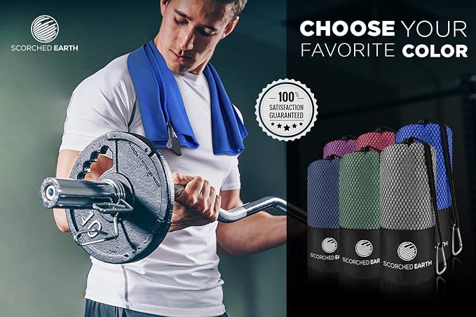 ScorchedEarth Microfiber Travel & Sports Towel Set - Image 7