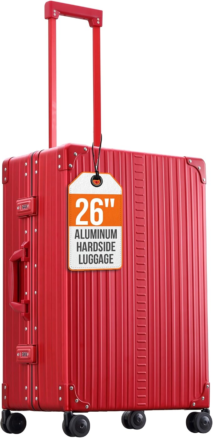 Aleon All Aluminum Lightweight 26" Carry-On Luggage by Aleon
