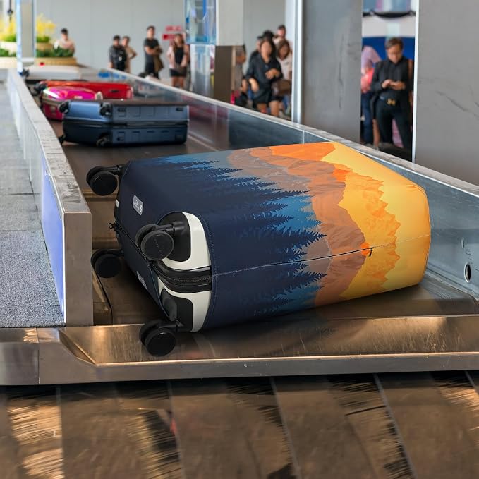 Explore Land Travel Luggage Cover Suitcase Protector Fits 23-26 Inch Case - Image 6