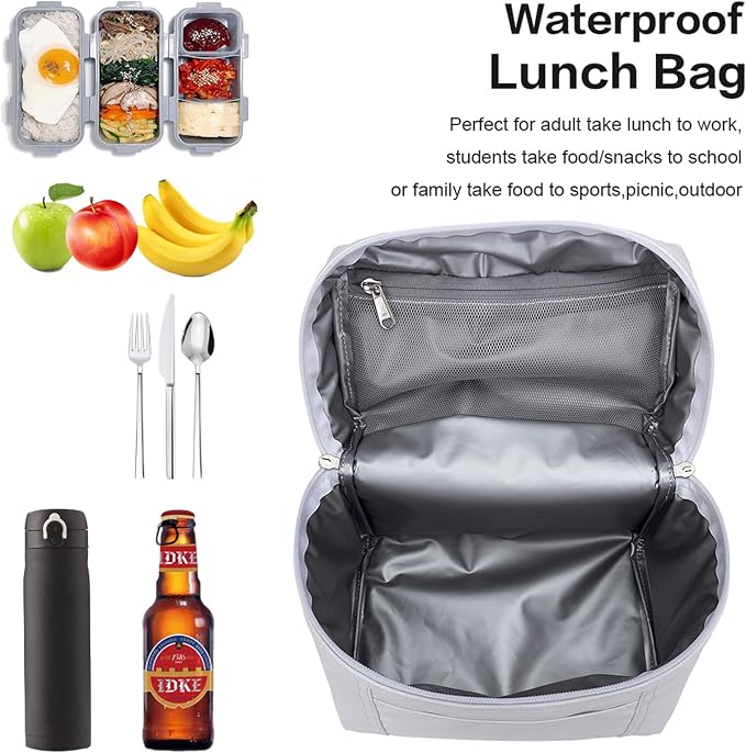 NOL Natural Organic Lifestyle Insulated Lunch Bags - Image 6