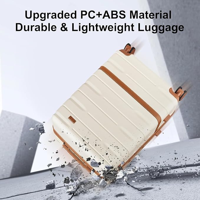 Carry on Luggage Sets with TSA Lock, 20 Inch Expandable Carry-on Suitcase with - Image 3