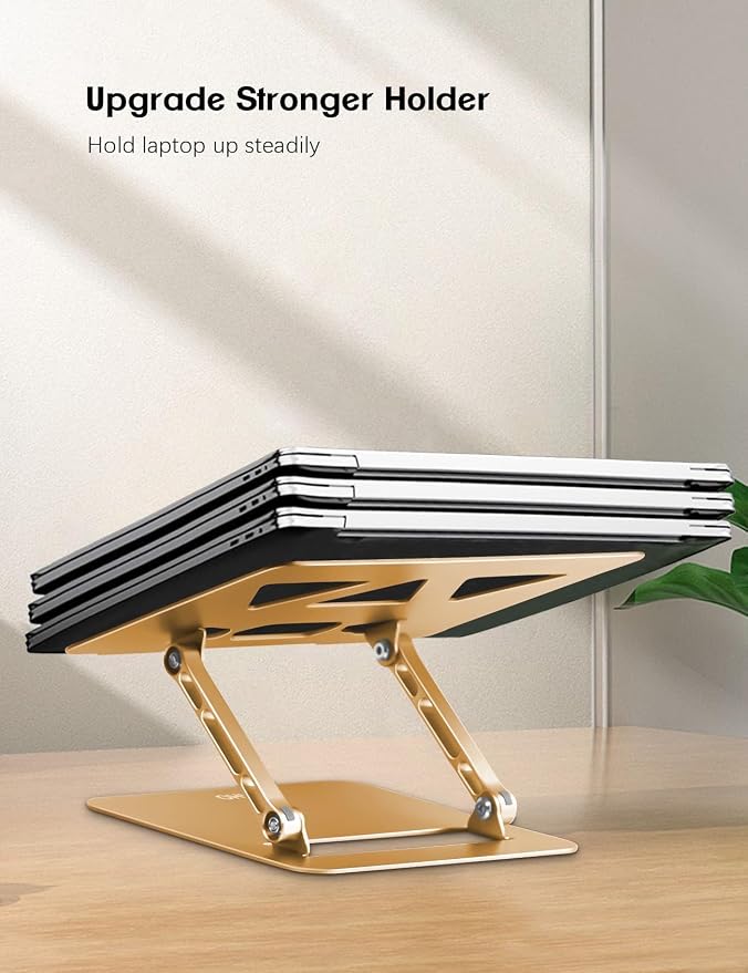 Adjustable Laptop Stand for Desk, Portable Laptop Stand Holder and Riser - Image 6