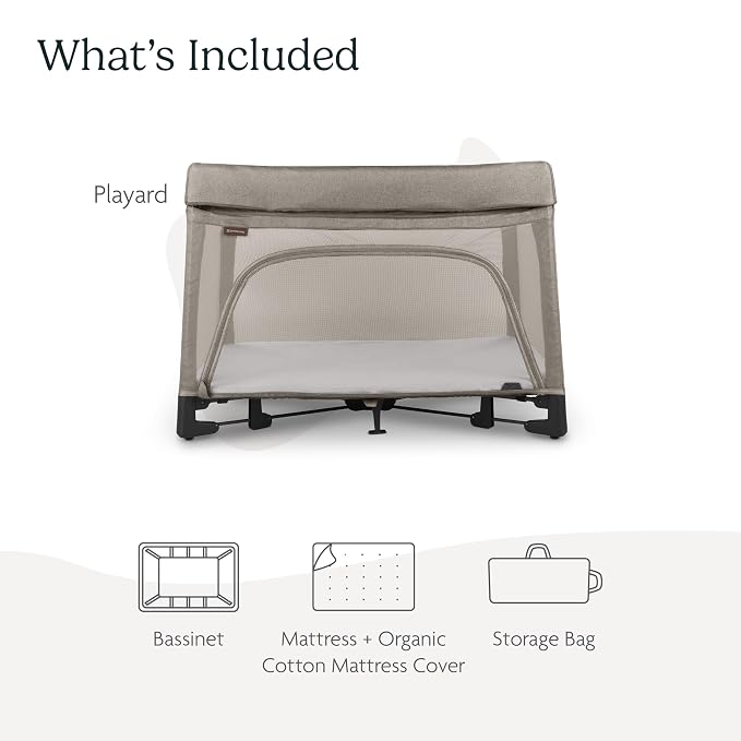 UPPAbaby Remi Playard | Deluxe 3-in-1 Portable Playard, Bedside Bassinet + - Image 2