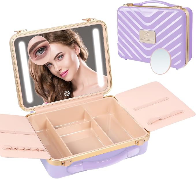 Kalolary Travel Makeup Train Cases by Kalolary