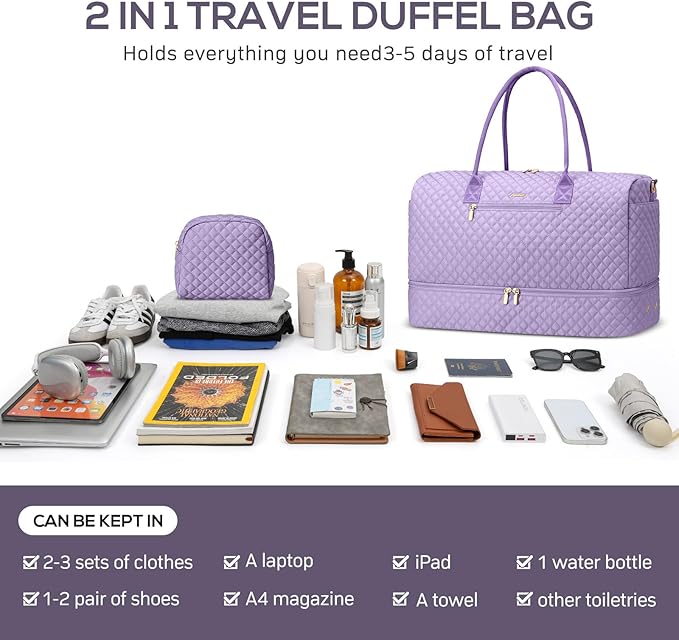Travel Bag Weekender Bags for Women - Image 4