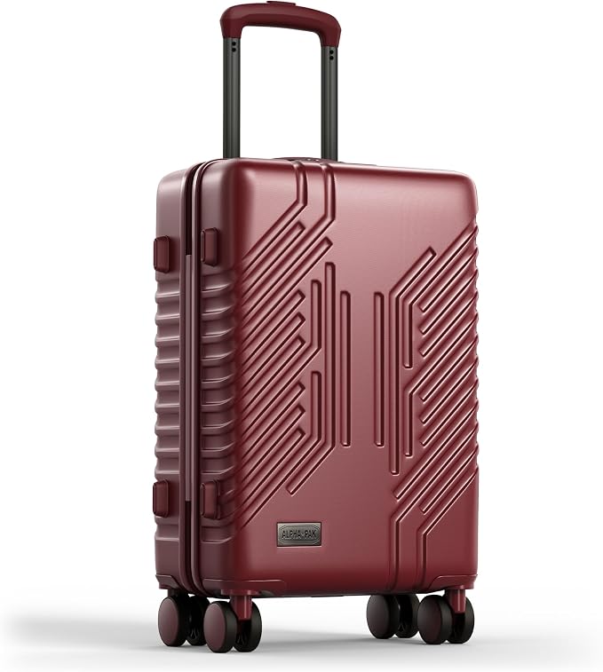 ALPHA CAMP 20-inch Carry On Luggage Airline Approved by ALPHACAMP