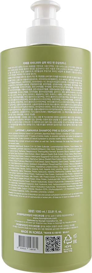 laferme Laminaria Shampoo with Organic Ingredient, Korean Clarifying Shampoo - Image 9