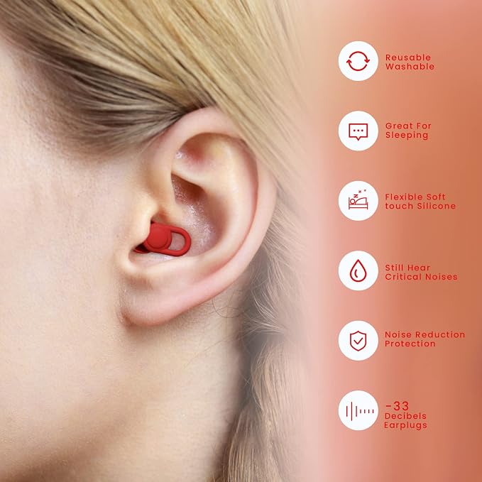 Silicone Ear Plugs for Noise Reduction - Image 4