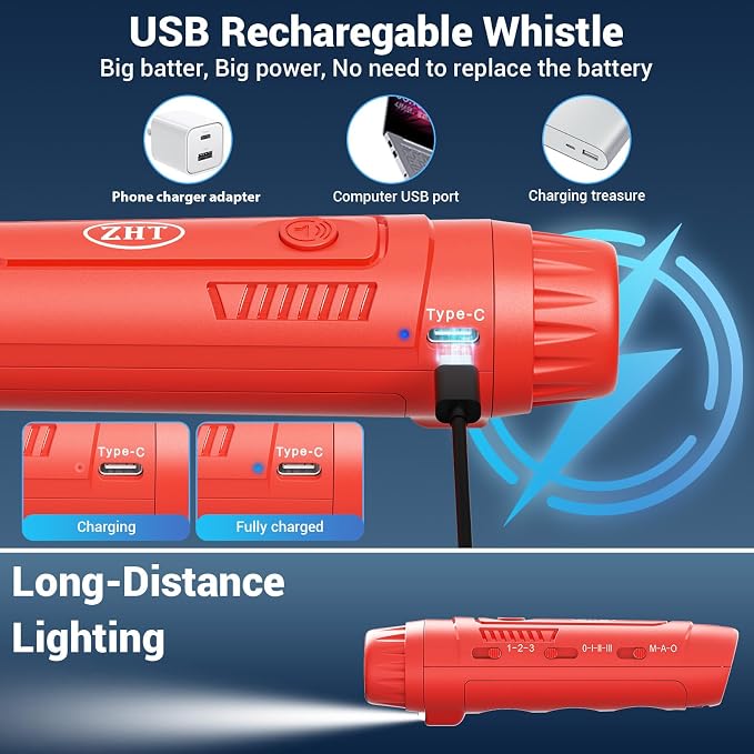 ZHT Electronic Whistle for Coaches, Teachers - Image 3