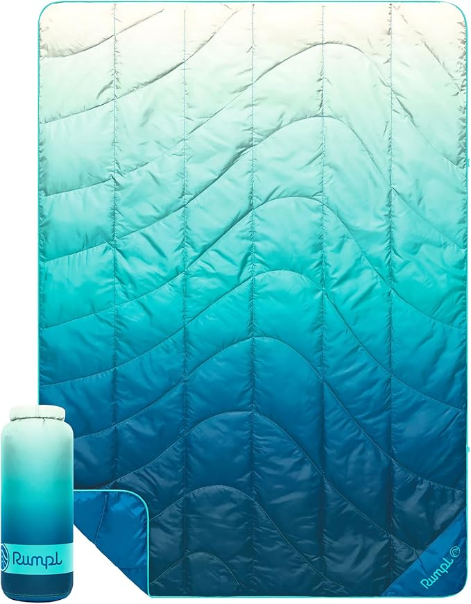 Rumpl Travel Puffy Blanket, Ultra-Packable Travel-Size Warmth and Comfort by Rumpl